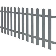 vidaXL WPC Picket Fence