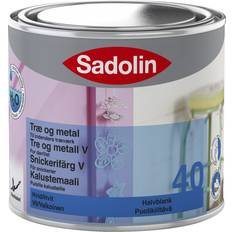 Sadolin Indendørs maling Sadolin 40 Metalmaling, Træmaling Hvid 0.5L