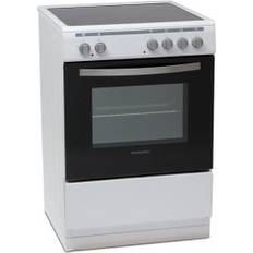 Montpellier 60cm Ceramic Cookers Montpellier MSC60FW White, Black