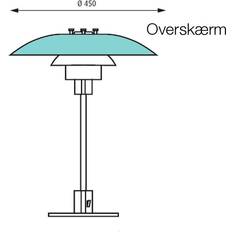 Ph lampe 4 3 Louis Poulsen PH 4/3 Shade Lampeskærm ∅ 45cm