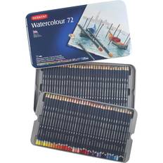 Wit Aquarelpotloden Derwent Watercolour Pencils Tin of 72