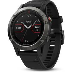 64 Mo Montres de sport Garmin Fenix 5 GPS Sapphire Noir Bracelet Noir