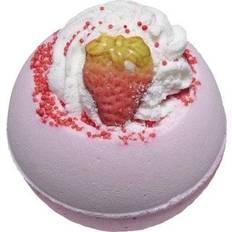 Jordgubbe Badbomber Bomb Cosmetics Strawberry Sunrise Bath Blaster 160g