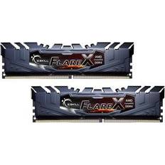 2 - 2133 MHz - 32 GB - DDR4 RAM G.Skill Flare X DDR4 2133MHz 2x16GB for AMD (F4-2133C15D-32GFX)