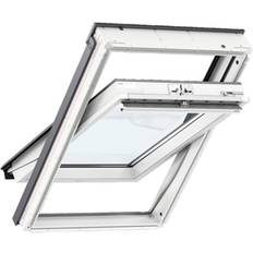 Skjult beslag Vendevinduer Velux CK02 GLU 0051 Aluminium Vendevindue Vindue med 2-lags glas 55x78cm