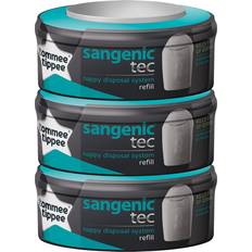 Tommee Tippee Nappy Sacks Tommee Tippee Sangenic Tec Compatible Cassette 3-pack