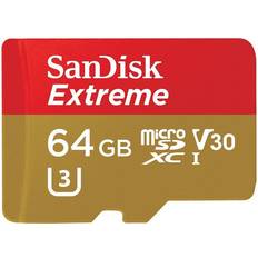 Sandisk extreme 64gb microsdxc SanDisk Extreme MicroSDXC V30 UHS-I U3 64GB