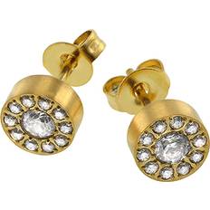 Edblad Thassos Mini Earrings - Gold/Transparent