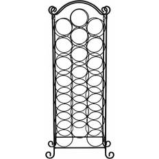 vidaXL 50206 Black Wine Rack 34x88cm