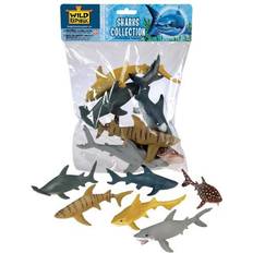 Wild Republic Polybag of Shark Figurines