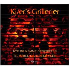 Udekøkken grill Kjær's grillerier: opskrifter til grill og udekøkken (Indbundet, 2011)