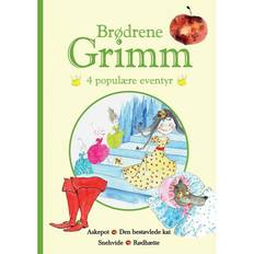 Brødrene grimm Brødrene Grimm - 4 udvalgte eventyr: De mest elskede eventyr (Indbundet, 2016)