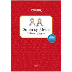 Søren og mette opgavebog Søren og Mette - vi læser og tegner: opgavebog 0.-1. klasse - niveau 3 (Hæftet, 2014)