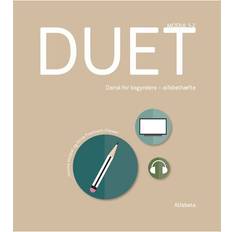 Bøger Duet - Alfabethæfte: modul 1-2 - dansk for begyndere, alfabethæfte (Hæftet, 2016)