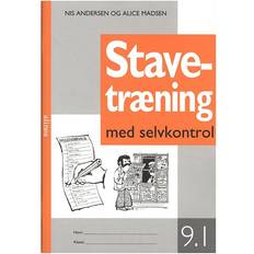 Bøger Stavetræning med selvkontrol (Bind 9.1) (Hæftet, 1999)
