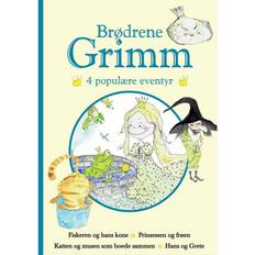 Brødrene grimm Brødrene Grimm - 4 udvalgte eventyr: De mest elskede eventyr (Indbundet, 2016)