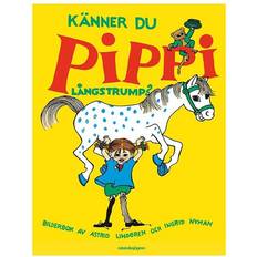 Bok pippi Känner du Pippi Långstrump? (Inbunden, 2015)