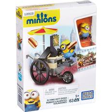 Despicable Me Blocks Mega Bloks Minions Flying Hot Dogs