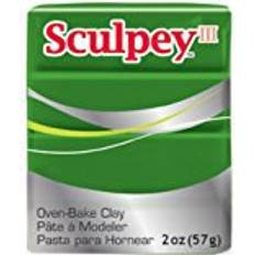 Clay Sculpey III Polymer Clay Leaf Green 57g