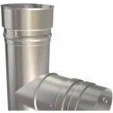 Brændeovne & Pejse KIERULFF Omega T Piece Ø90mm Ø100mm