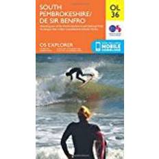 OS Explorer OL36 South Pembrokeshire (OS Explorer Map)