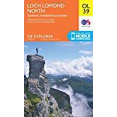 OS Explorer OL39 Loch Lomond North (OS Explorer Map)