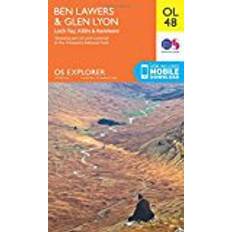 Law Books OS Explorer OL48 Ben Lawers & Glen Lyon (OS Explorer Map)