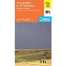 OS Explorer OL33 Haslemere & Petersfield (OS Explorer Map)