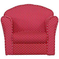 Red Armchairs Kid's Room Kidsaw Mini Armchair Spots