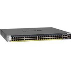 Interruttori Netgear ProSAFE M4300-52G-PoE+ 2 Porte 10/100/1000-10000 + 2 x 10 Gigabit SFP+ + 48 Porte 10/100/1000 PoE+