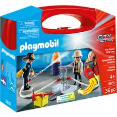 Accesorios para Sets de Juego Playmobil Fire Rescue Carry Case 5651