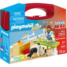 Play Set Accessories Playmobil Vet Visit Carry Case 5653