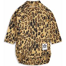 Mini rodini leopard Barnkläder Mini Rodini Basic Leopard Wrap Body - Beige (1000001213)