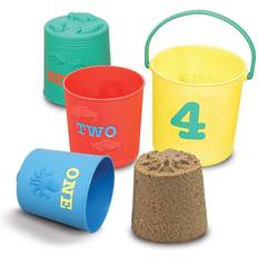 Melissa & Doug Sandbox Toys Melissa & Doug Seaside Sidekicks Nesting Pails Sand Toys