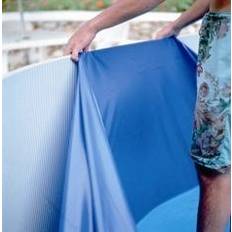 Piezas de Piscina Gre (350x90 Ref. Fsp350) Liner Fondo Bolsa Lona Azul 20/100 Overlap Piscina D350x90