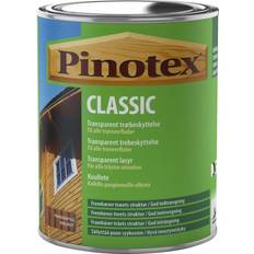 Pinotex Sorte Maling Pinotex Classic Transparent Træbeskyttelse Sort 1L