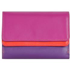 Mywalit Double Flap Wallet - Sangria Multi