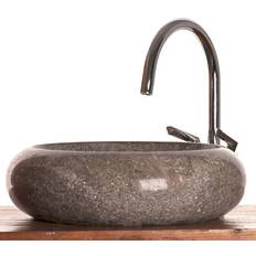 Bathroom Sinks Marblemosaics Napoli Grey Marble Stone