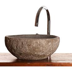 Bathroom Sinks Marblemosaics River Rock Granite Mini