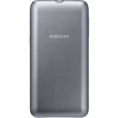 Coques de batterie Samsung Batterie mobile à induction 3400mA argent design S6edge