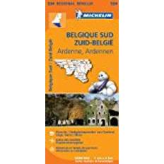BELGIQUE SUD ARDENNES / ZUID BELGIE ARDENNEN 11534 CARTE ' REGIONAL ' MICHELIN KAART