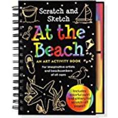 Scratch & Sketch At The Beach: An Art Activity Book For Beach Lovers Of All Ages (Trace-Along Scratch and Sketch)