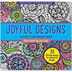 Adult coloring book Joyful Designs Adult Coloring Book (31 stress-relieving designs) (Studio)