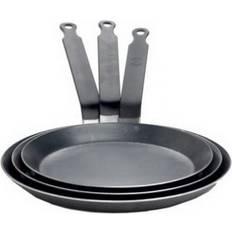 De Buyer Cookware Sets De Buyer Blue Steel Cookware Set 3 Parts