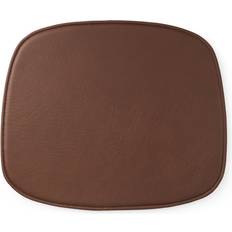 Normann Copenhagen Form Leather Chair Cushions Brown (46x39cm)