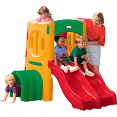 Rutchebane Little Tikes Klatresæt med dobbelt rutchebane
