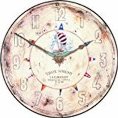 Handmade Clocks Roger Lascelles Sailmakers Wall Clock 36cm