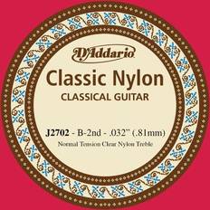 D'Addario Corde au détail pour guitare classique Si 032 Tirant normal J27N02