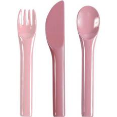 Sebra Pink Børnebestik Sebra Melaminbestik Vintage Rose
