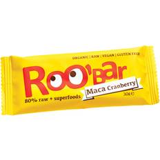 Roo-Bar Raw Energy Bar Maca & Cranberries 30g 1 pcs